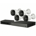IMOU 3M-4B (NVR-N110-8A0E, Bullet 3) – Комплект відеоспостереження (4 камери 3Мп, PoE, IP67)