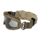 Очки-маска защитные баллистические цвет Coyote Brown "Тревікс"