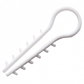 Дюбель-елка APRO 10 мм под круглый кабель белый (пач. 100 шт.) купить