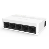 Hikvision DS-3E0105D-E – Настольный коммутатор (5 портов 10/100M, Plug and Play, ABS)