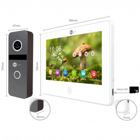 NeoLight NeoKIT IP Pro WF 7 - IP-комплект видеодомофона фото