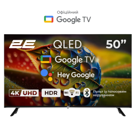 2E 50A77Q - Смарт-телевизор 50″ Google TV