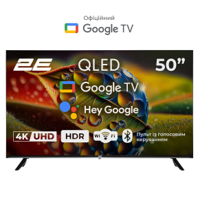 2E 50A77Q - Смарт-телевізор 50″ Google TV купити