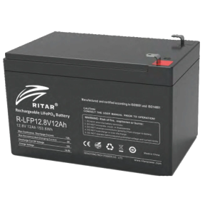 Акумулятор для ДБЖ Ritar R-LFP 12.8V 12Ah - фото №1 Акумулятор для ДБЖ Ritar R-LFP 12.8V 12Ah купити