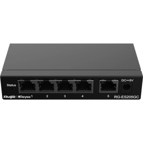 Ruijie Reyee RG-ES205GC - 5-портовый гигабитный интеллектуальный коммутатор купить