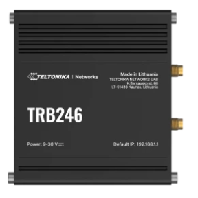 Teltonika TRB246 – Промисловий 4G/LTE шлюз (Dual SIM, RS232/485, I/O, GNSS) зображення