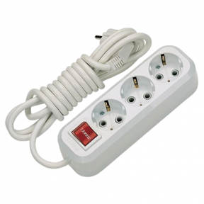 Makel MGP214 Удлинитель 3*5 м с заземлением и выключателем купить