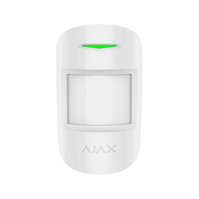 Датчик руху з мікрохвильовим сенсором Ajax MotionProtect Plus Білий купити
