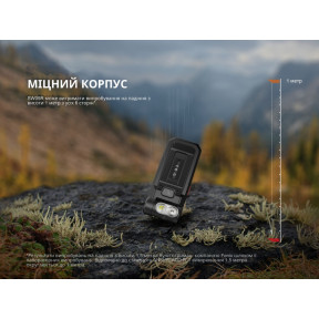 Ліхтар ручний Fenix SW05R-RED LED чорний купити