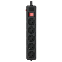 Gembird SPG5-G-6B-PRO - Мережевий фільтр 1.8 м кабель 5 розеток