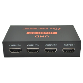 Активний HDMI сплітер 1=>4 порта 4K, 2K DC5V/2A зображення