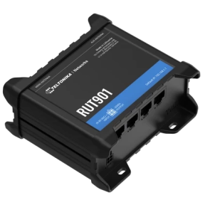 Промышленный 4G Wi-Fi маршрутизатор Teltonika RUT901 (LTE Cat 4, 2xSIM, RutOS) в Украине