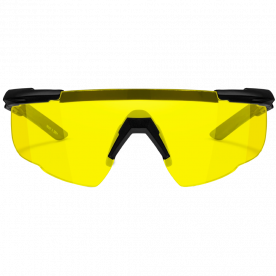 Защитные баллистические очки Wiley X SABER ADV Желтые линзы/Матовая черная оправа (без кейса)