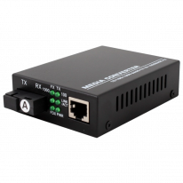 Медіаконвектор (1310TX&1550RX, 10/100/1000, 20км SC) TelStream MC-218/320SC