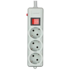 Gembird SPG3-G-6G-PRO - Сетевой фильтр 1.8 м кабель 3 розеток