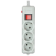 Gembird SPG3-G-6G-PRO - Сетевой фильтр 1.8 м кабель 3 розеток