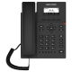 Hikvision DS-KP6000-HE1 – SIP Телефон (4 линии, 2.3" LCD, HD Audio, PoE, 2xRJ-45)