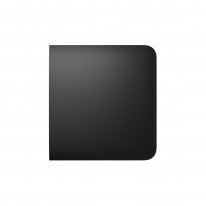 Ajax SideButton (1-gang/2-way) Черная - Боковая кнопка для одноклавишного или проходного выключателя
