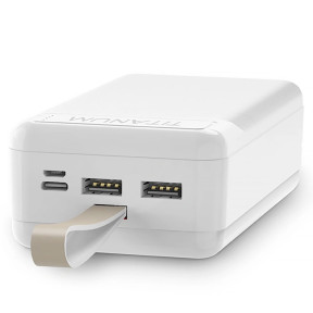 TITANUM 914 White 30000mAh (TPB-914-W) - Повербанк фото