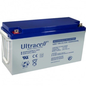 Ultracell UCG150-12 GEL 12 V 150 Ah - Акумуляторна батарея купити