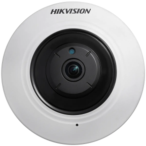 Hikvision DS-2CD2955FWD-IS (1.05 мм) - 5 Мп купольна мережева камера з об'єктивом "риб'яче око" - фото №2 Hikvision DS-2CD2955FWD-IS (1.05 мм) - 5 Мп купольна мережева камера з об'єктивом "риб'яче око" зображення