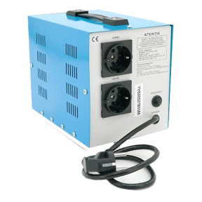 Westech MSER 2000 VA-V2 – Стабилизатор напряжения (1600Вт, сервопривод, 130-260В, 2xSchuko) фото