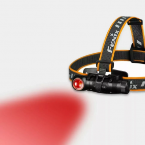 Фонарь налобный Fenix HM61R черный фото