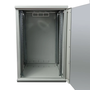 Шкаф EServer 15U 600х600х773 стекло, серый фото