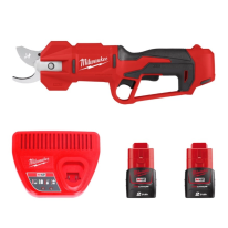 Ножницы садовые - секатор аккумуляторный M12 BLPRS-202 MILWAUKEE 4933480115 (+заряд.устройство, 2 аккум.)