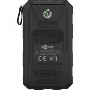 Повербанк GOOBAY OUTDOOR 49216 (USB 8000 мА•ч) фото