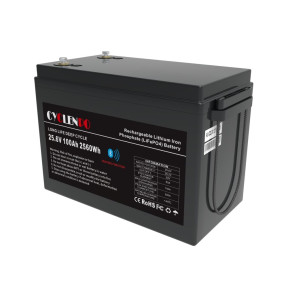 Акумуляторна батарея літій-залізо-фосфатна 25.6В 100Аг Cyclen 25.6V 100AH LiFePo4 (підігрів/Bluetooth) купити