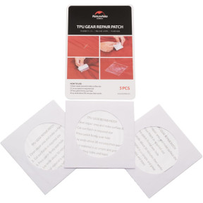 Набор заплаток Naturehike NH GR patch NH19PJ086, 3 шт 7х7см, прозрачные купить
