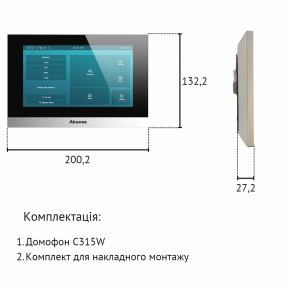 SIP домофон AKUVOX C315N купить