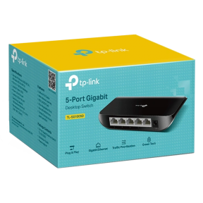 5-портовий гігабітний настільний комутатор TP-Link TL-SG1005D фото