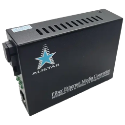ALISTAR X5S 100M 10/100BASE-T RJ-45 - 100BASE-FX 1SM WDM SC 20KM TX1550/RX1310nm - Медиаконвертор