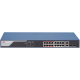 Hikvision DS-3E1318P-EI - 16-портовий комутатор Fast Ethernet Smart POE