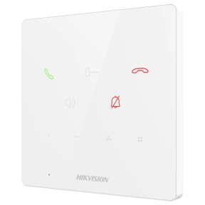 Hikvision DS-KH6000-E1/White - Мережевий POE-аудіодомофон зображення