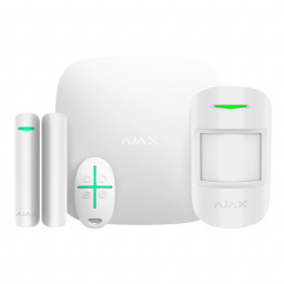 Стартовий комплект системи безпеки з підтримкою Wi-Fi та 3G Ajax StarterKit Plus Білий