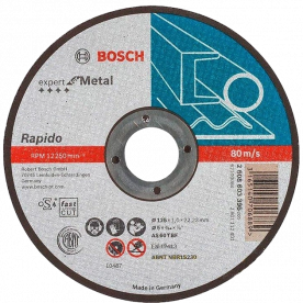 Bosch 125х1 мм (2608603396) - Круг отрезной