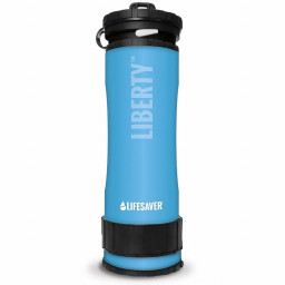 LifeSaver Liberty Blue - Портативна пляшка для очищення води