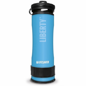 LifeSaver Liberty Blue - Портативна пляшка для очищення води купити