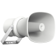 Hikvision DS-QAZ1325G1T-E – Сетевой рупорный динамик (25W, PoE+, 124dB, IP67, IK10)