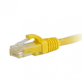 Патч-корд литой желтый UTP Hypernet PC-UTP-1M-YL RJ45 1m, кат. 5Е купить