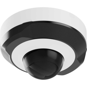 Ajax DomeCam Mini (5 Mp/2.8 mm) White - Дротова охоронна IP-камера зображення
