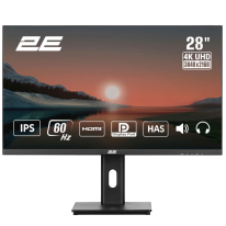 2E L2825B – Монітор (28" IPS, 3840x2160, 5 мс, 60 Гц, HDMI, DP)