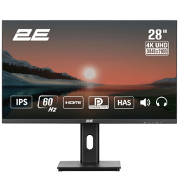 2E L2825B – Монітор (28" IPS, 3840x2160, 5 мс, 60 Гц, HDMI, DP)