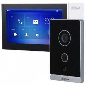 Dahua Technology VTH2421FW-P + VTO2211G-WP - Комплект відеодомофона купити