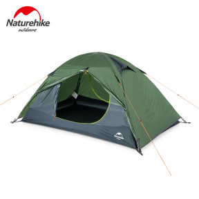 Палатка двухместная ультралегкая Naturehike NH15Z006-P, темно-зеленая фото