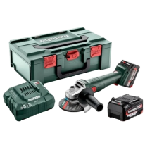 Акумуляторна кутова шліфувальна машина Metabo W 18 L 9-125 (602247510)