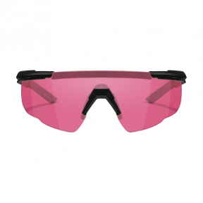 Захисні балістичні окуляри Wiley X SABER ADV Сірі/Помаранчеві/Червоні лінзи/Матова чорна оправа зображення